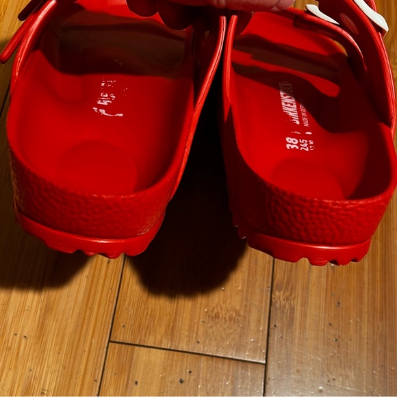 Birkenstock Arizona Essentials EVA Red Size 38 / 7-7.5 - Picture 6 of 16